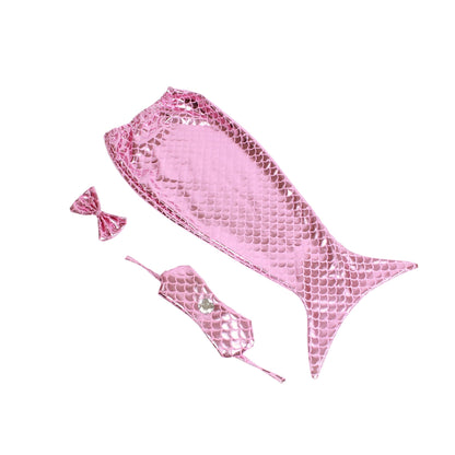 Glistening Pink Mermaid Pet Costume