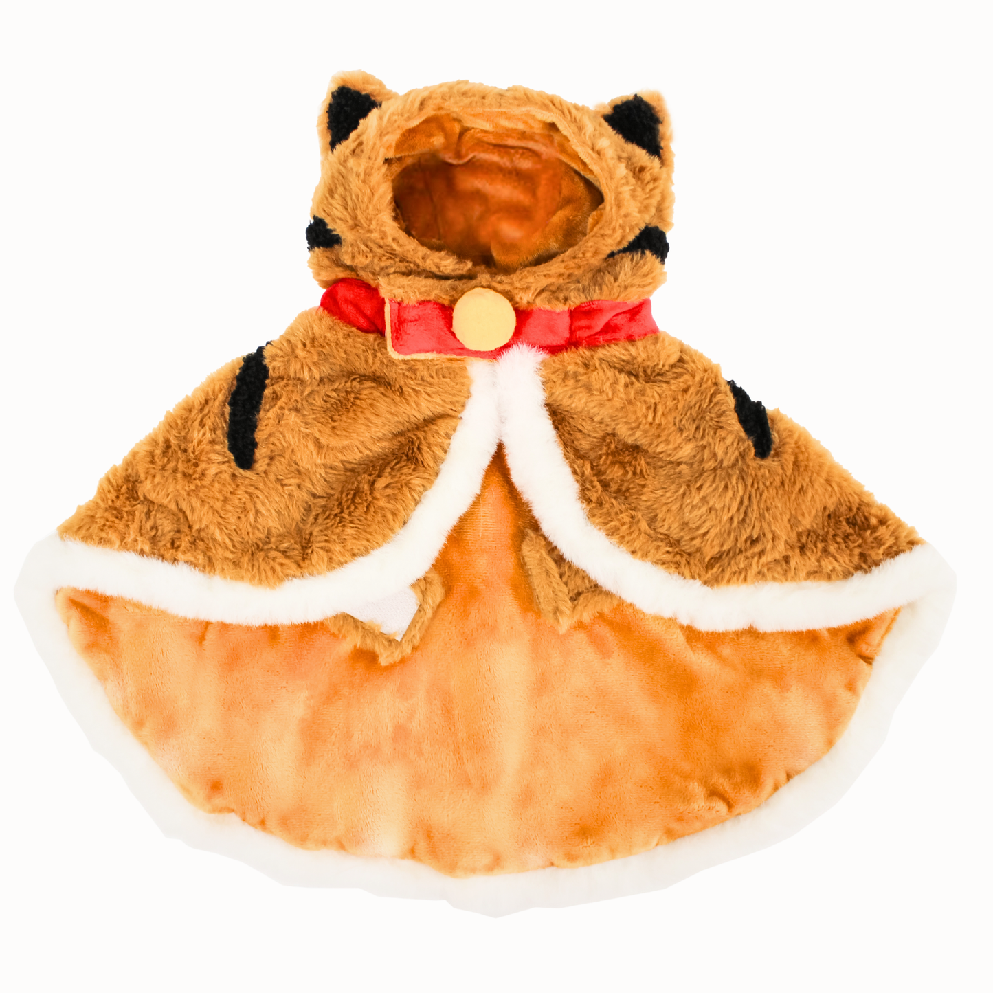 Adorable Soft  Little Tiger Plush Pet Jacket (One-Size)