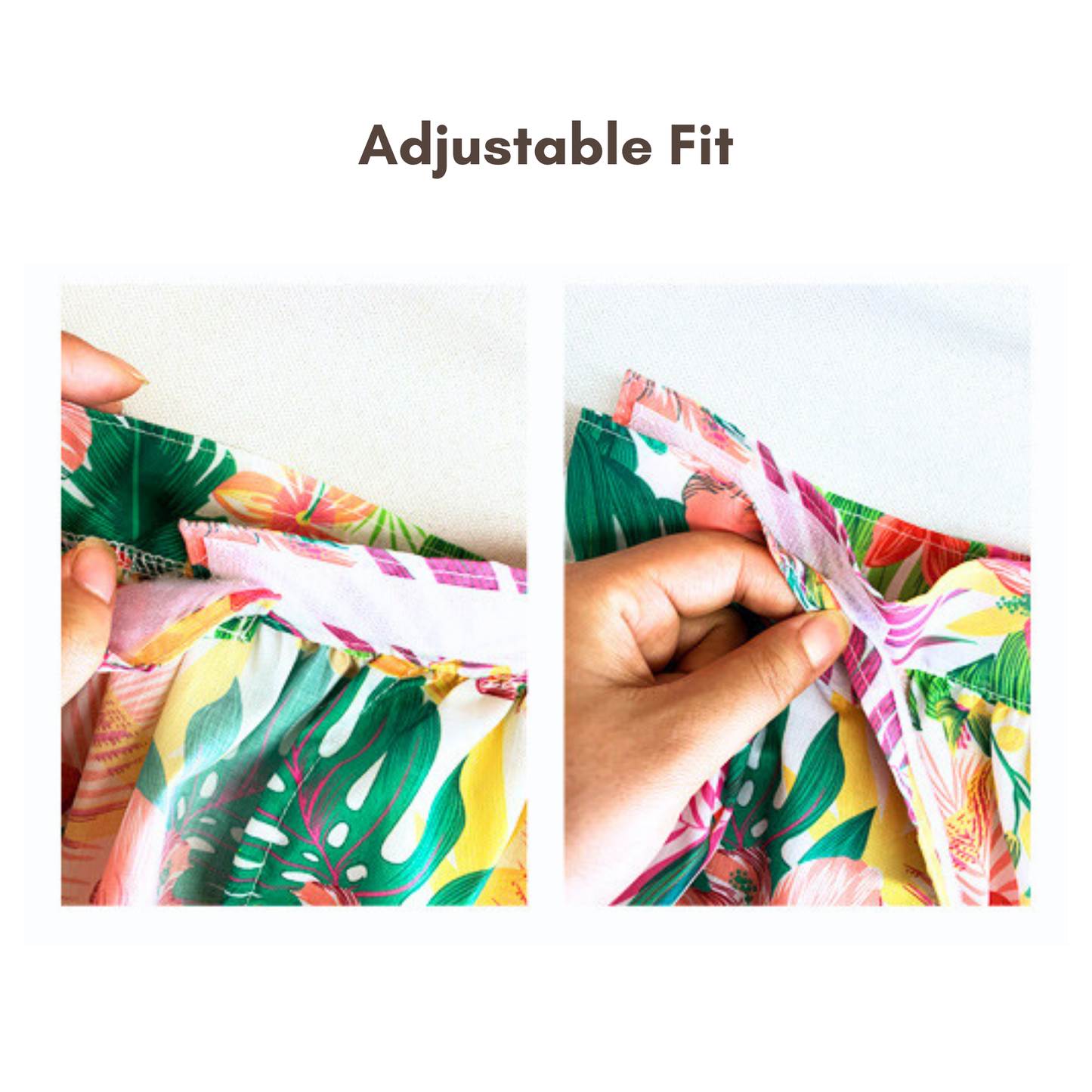 Tropical Hawaii Bikini Costume for Cats and Dogs – Adjustable Summer Skirt Set