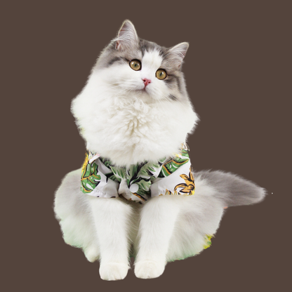 Soft Cotton Hawaii T-Shirt for Cats and Small Dogs