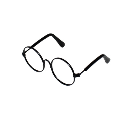 Black Round Frame Glasses