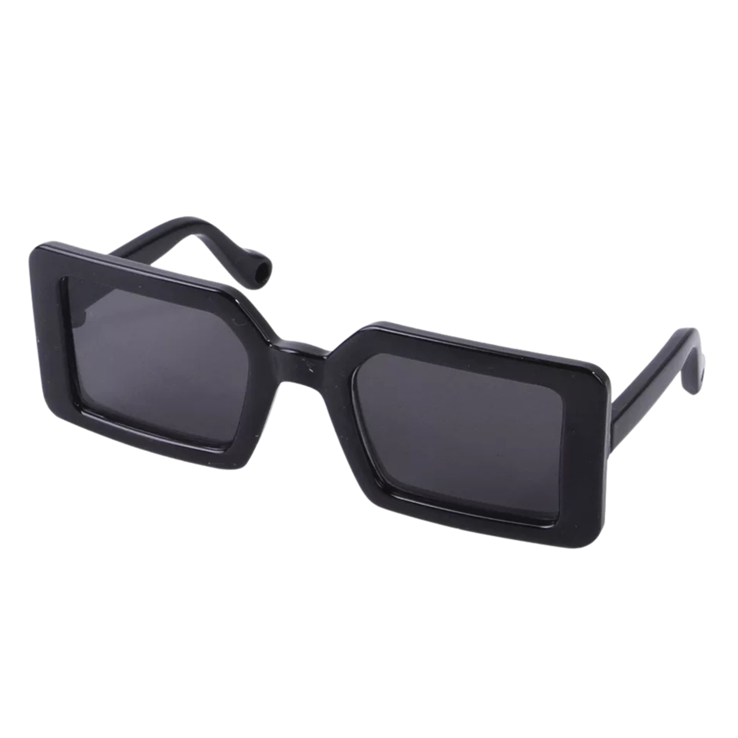 Black Classic Square Sunglasses for Pets